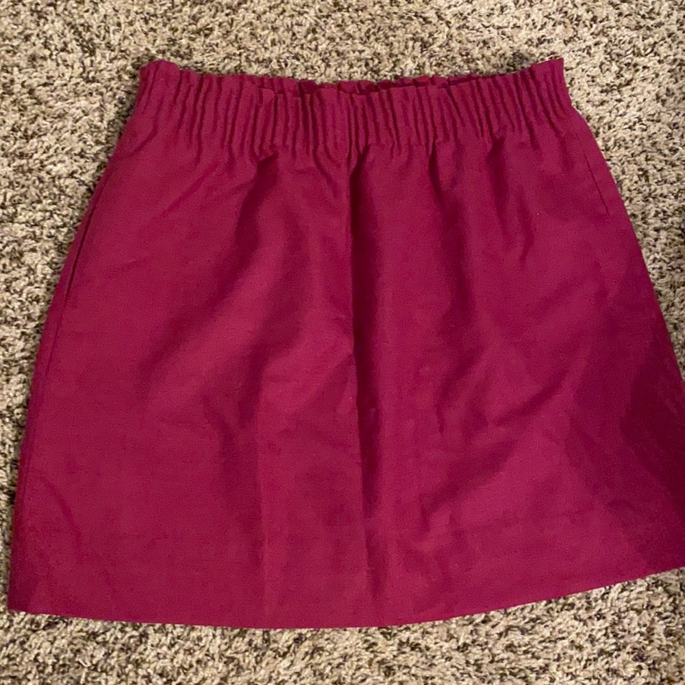 Elastic waistband skirt